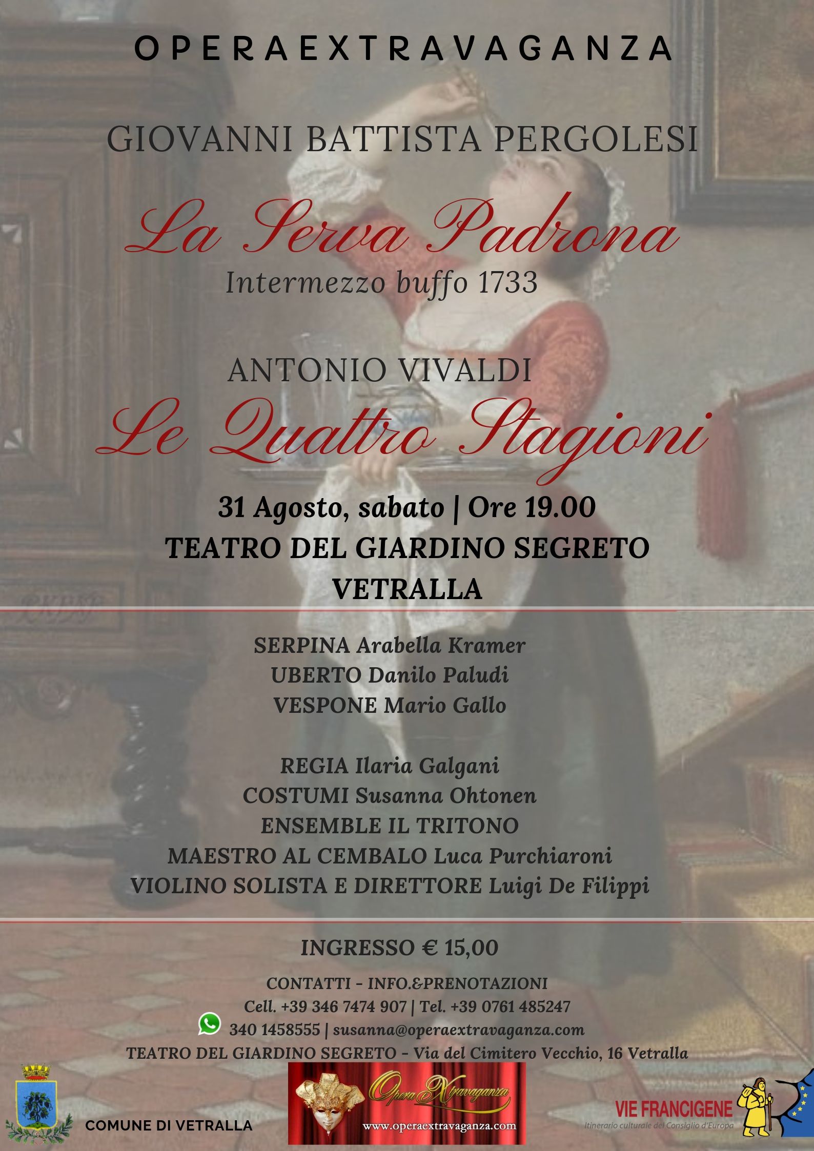 La Serva Padrona e Le Quattro Stagioni Opera Extravaganza